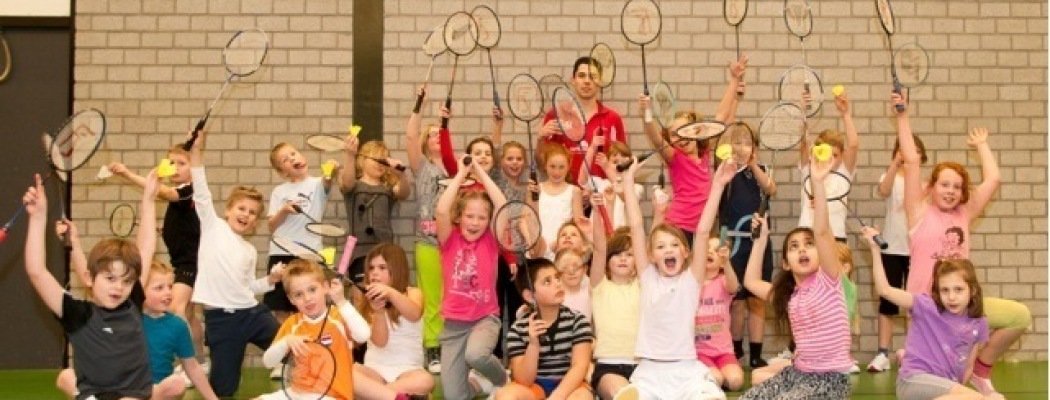 Badminton vereniging Kwinkslag  verzorgt schoolclinics