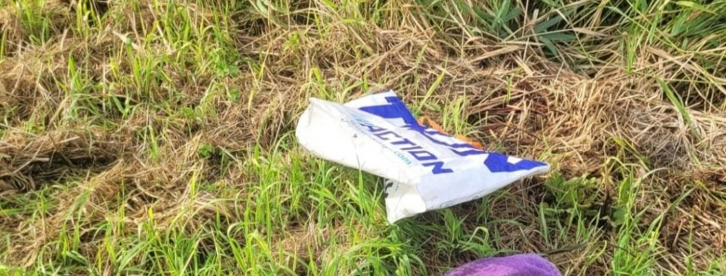 Lugubere vondst in het riet: plastic tas met overleden hond