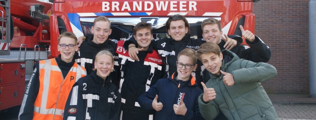 Jeugdbrandweer Vinkeveen in finale derde van Nederland