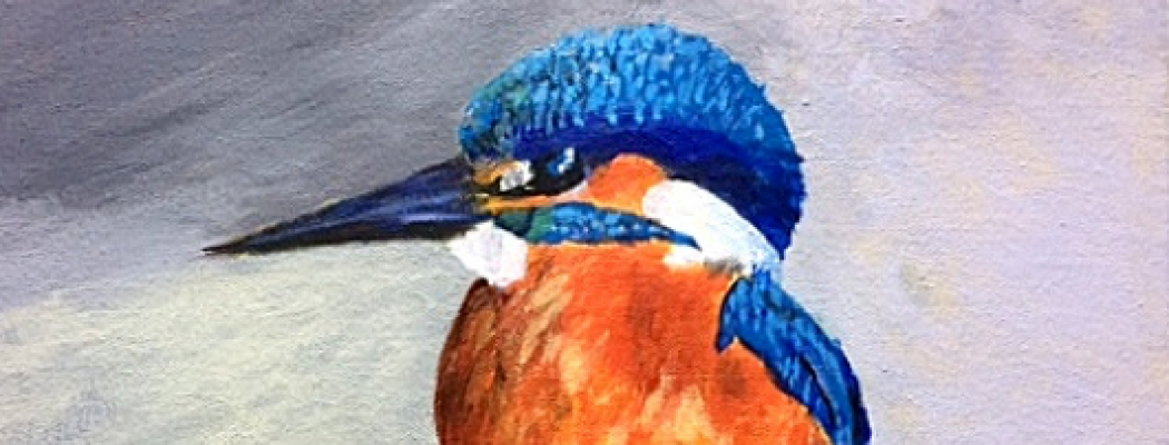 IJsvogel schilderij gestolen in restaurant Abcoude