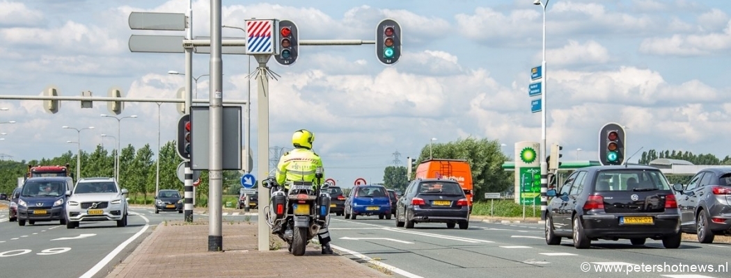 Politie voert actie bij lucratiefste flitspaal van Nederland