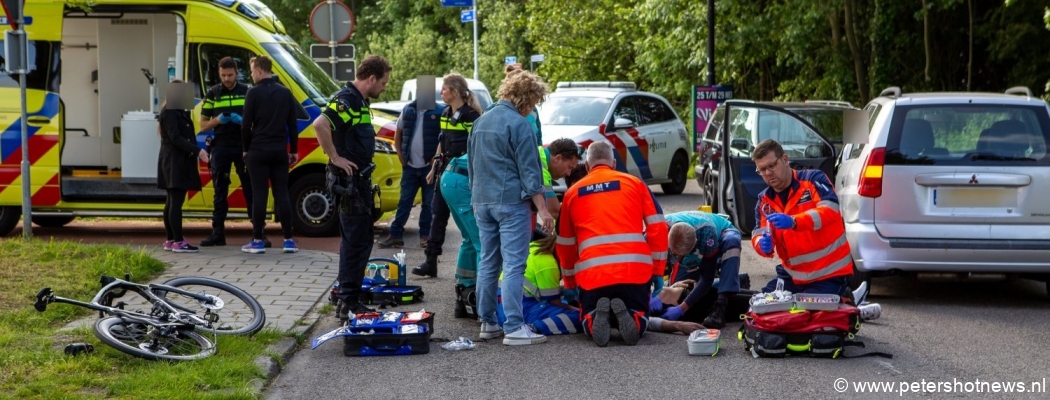 Wielrenner zwaargewond bij ongeluk Amstelhoek