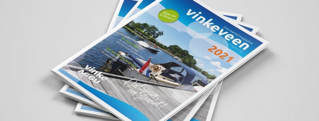 Een nieuwe editie van het recreatiemagazine Vinkeveen en omgeving is er weer