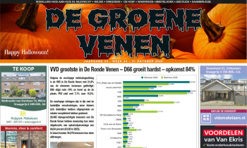 De Groene Venen met verkiezingsuitslag staat online