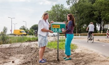 Oude N201 Amstelhoek officieel overhandigd aan gemeente
