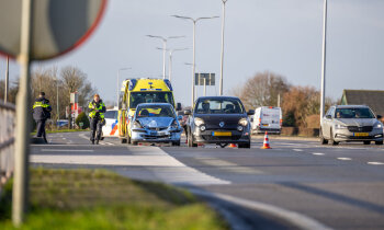 Gewonde bij ongeluk N201 Vinkeveen