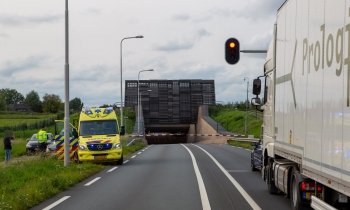 Amstel Aquaduct dicht door ongeluk N201
