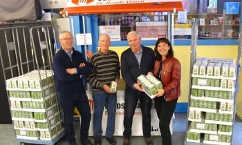 1.000 pakken koffie voor voedselbank De Ronde Venen