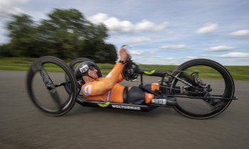 3x goud en 1x zilver voor UWTC op WK handbiken