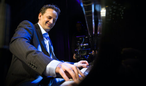 Blues en Boogiewoogie van de bovenste plank door het Martijn Schok Trio