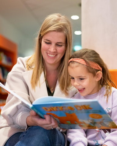 Voorleespret in de Bibliotheek Mijdrecht