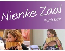 Panfluitiste Nienke Zaal