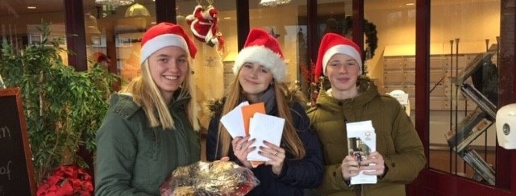 VLC-leerlingen houden actie: kerstwens voor ouderen