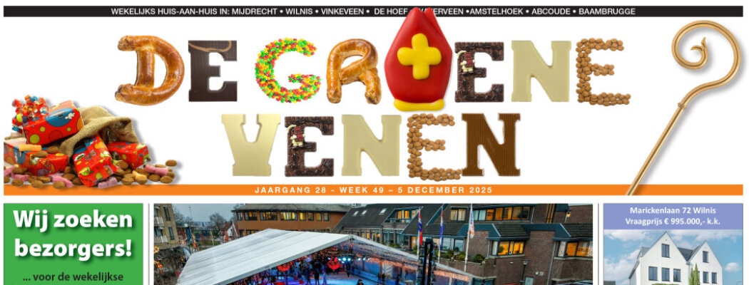 De Groene Venen van 5 december staat online.