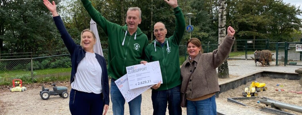 Kinderboerderij Boerenvreugd ontvangt € 2.629,31 dankzij Rabo ClubSupport