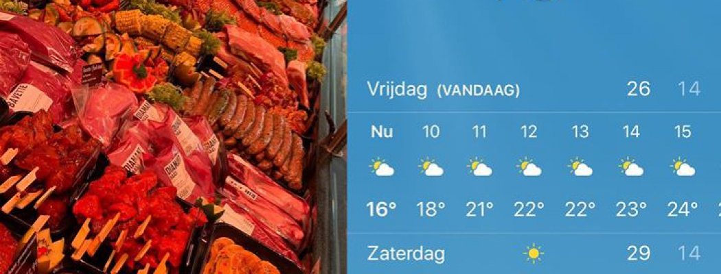 We sluiten de vakantie af met prachtig w...