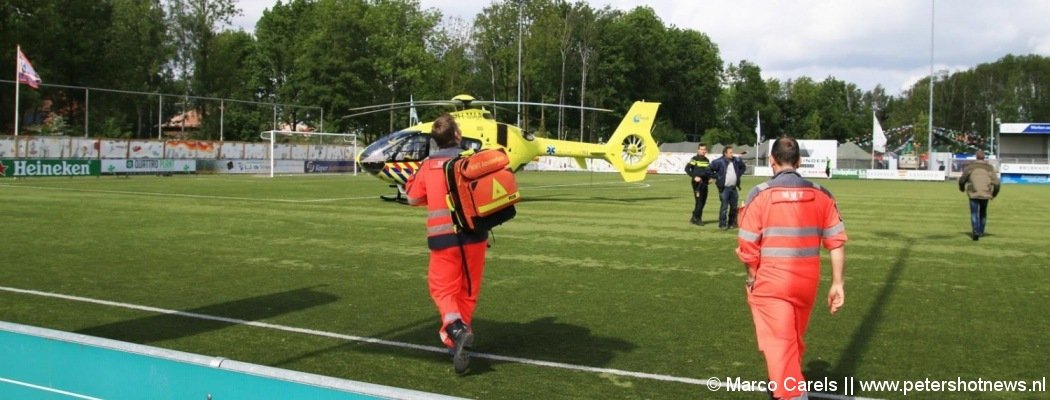 Kind loopt ernstige brandwonden op bij voetbalkamp Aalsmeer