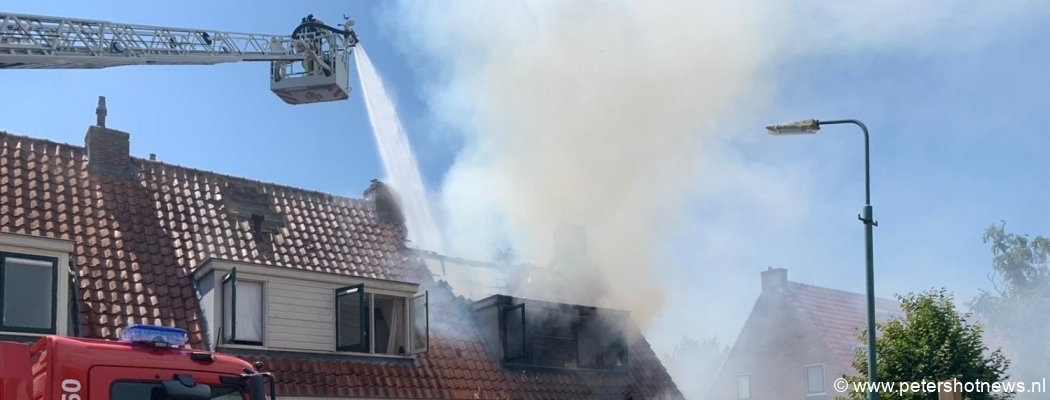 Dode bij felle woningbrand in Loenen aan de Vecht