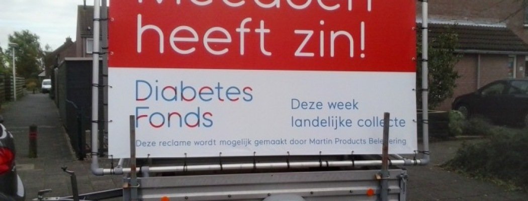 Collecte opbrengst Diabetes Fonds Uithoorn