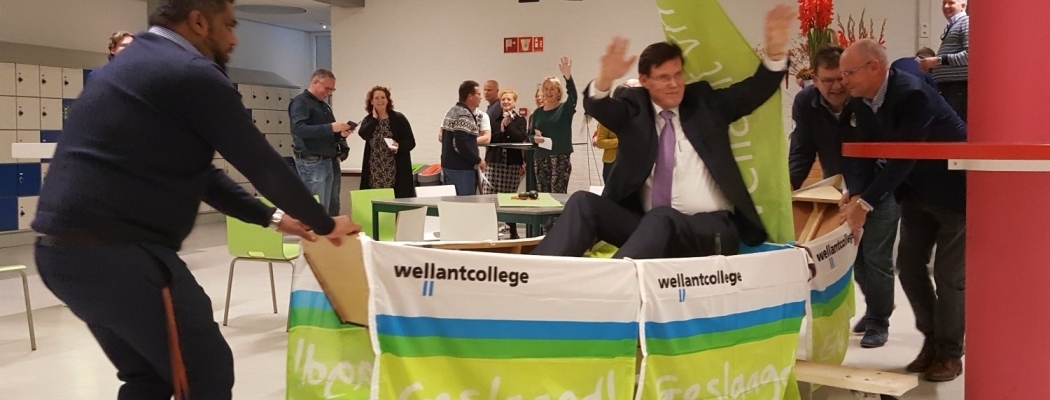 Regiodirecteur Verhulst neem afscheid van Wellant