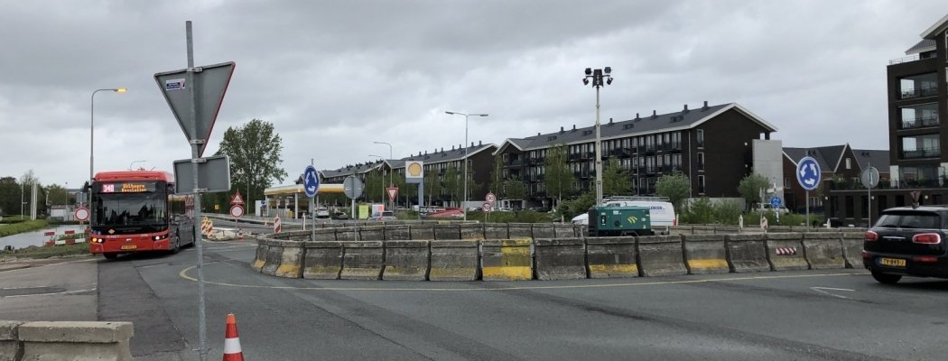 Afsluitingen Van Cleeffkade in Aalsmeer