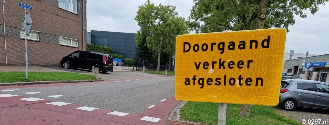 Gemeente legt vrijliggend fietspad aan langs de Constructieweg