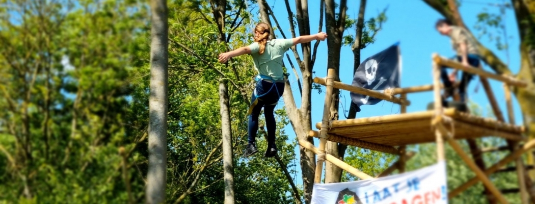 Nieuw op Eiland van Hein: Heins Zipline