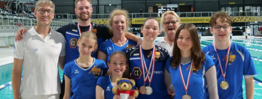 9 Medailles voor Oceanus bij NK Vinzwemmen