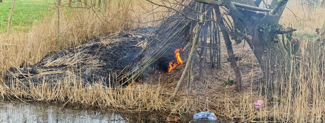 Brandje bij hut in Mijdrecht snel onder controle