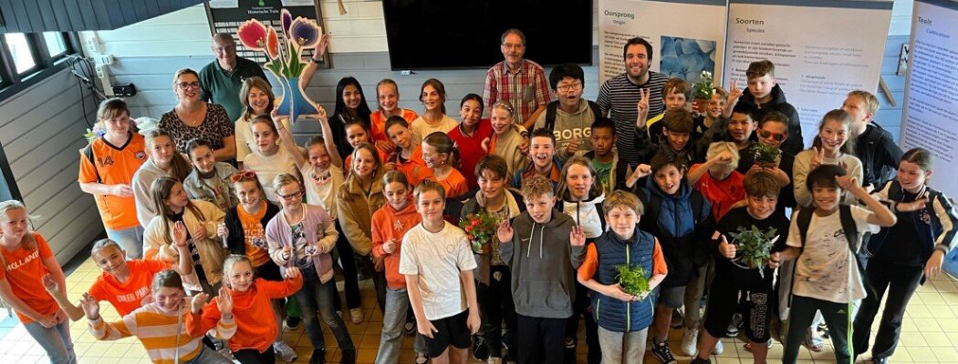 Basisschool De Oosteinder uit Aalsmeer wint Tuinbouw Battle 2024