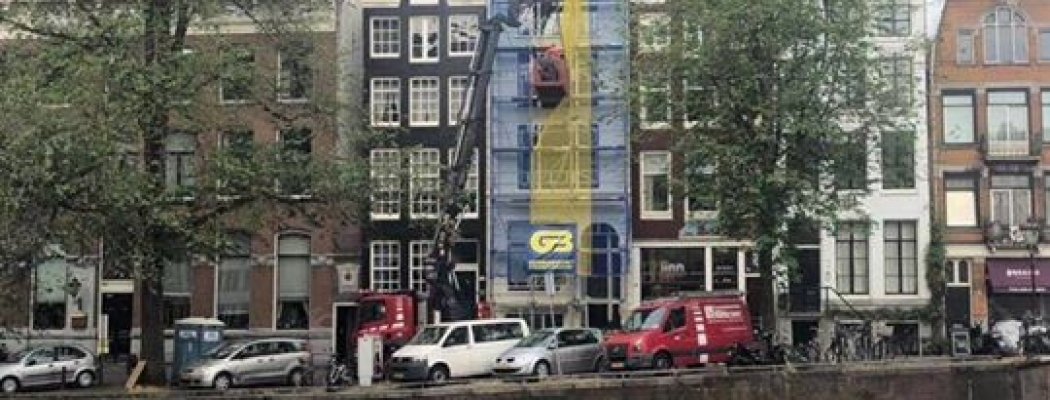 Balkon constructie plaatsen Singel Amste...