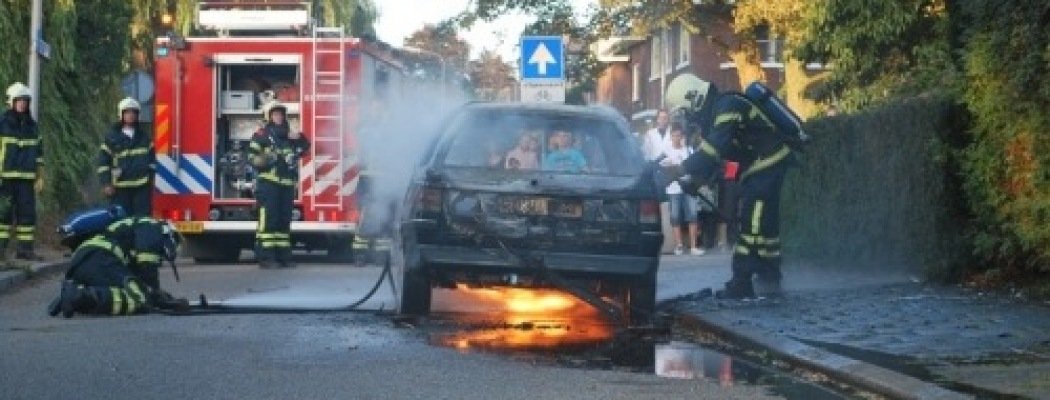 Autobrand in Uithoorn