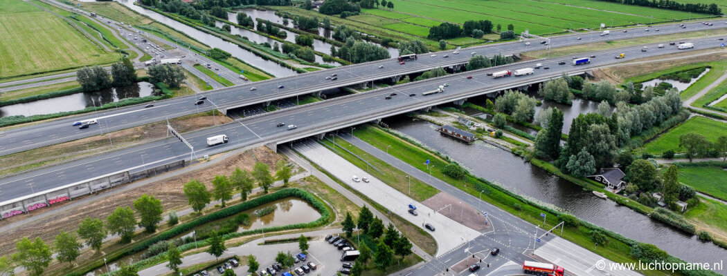 Werkzaamheden N201 bij Vinkeveen ter hoogte van A2