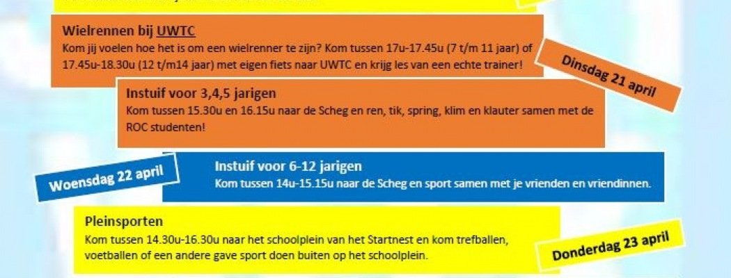 Nationale Sportweek in Uithoorn