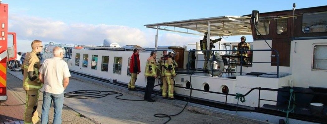 Machinekamer in brand van passagiersschip Kudelstaart