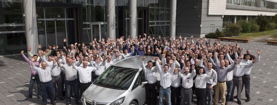 Opel en GM vieren aflevering 500 miljoenste auto sinds 1908