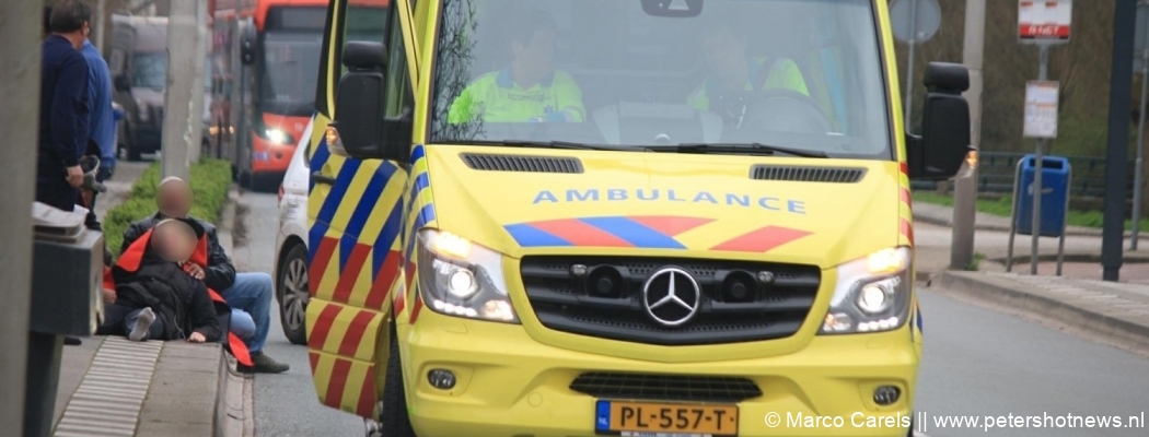 Voetganger geraakt door autospiegel Aalsmeer