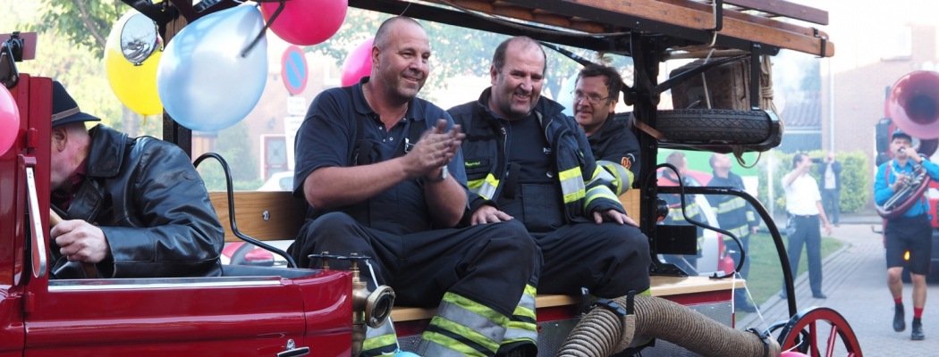 Drie keer 30 jaar brandweerman in Abcoude