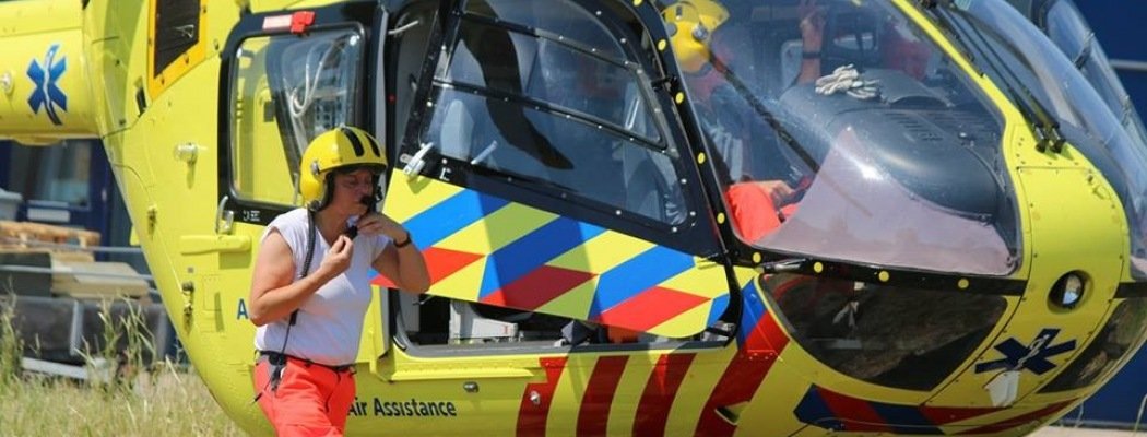 [FOTO'S] Traumahelikopter naar Uithoorn, Mijdrechter gewond