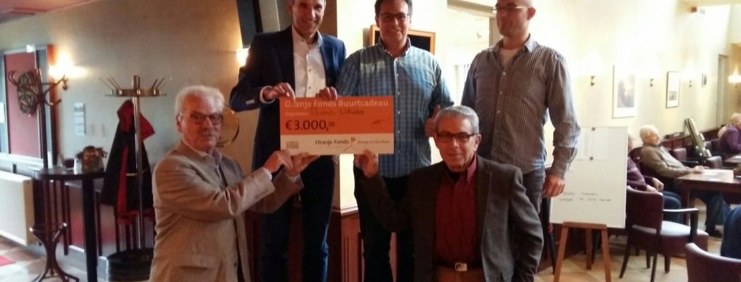 Oranje Fonds reikt Buurtcadeau van 3.000 euro uit in Wilnis