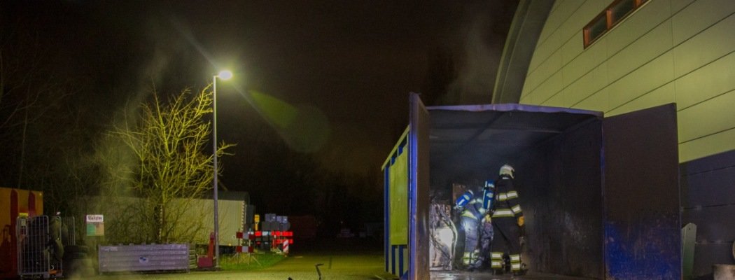 Brandstichting op gemeentewerf Abcoude