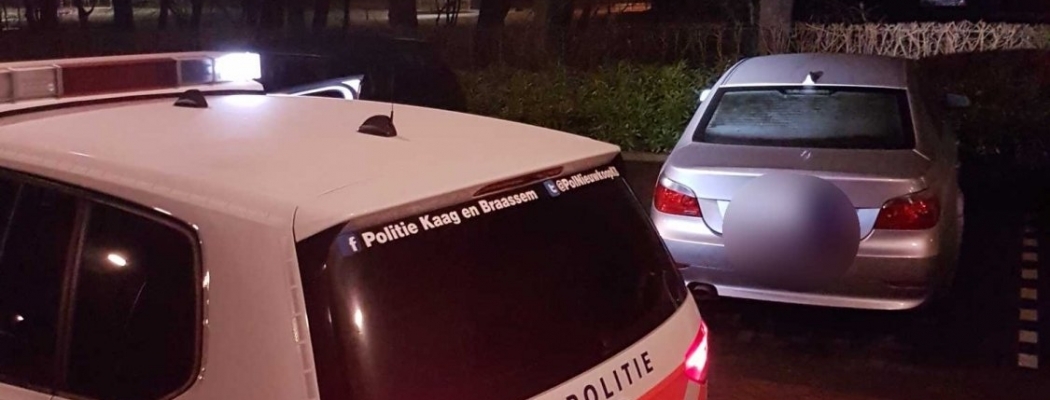 Politie vindt een uit Mijdrecht gestolen auto terug in Nieuwveen