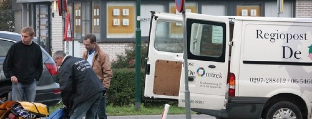 Bromfietser onderuit op Industrieweg Mijdrecht