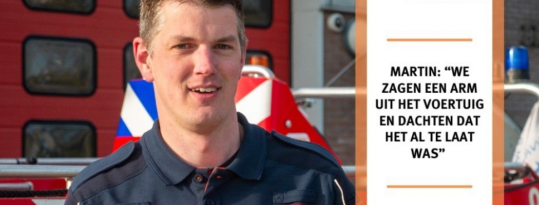 Interview met brandweerman uit Vinkeveen: “We zagen een arm uit het voertuig en dachten dat het al te laat was”