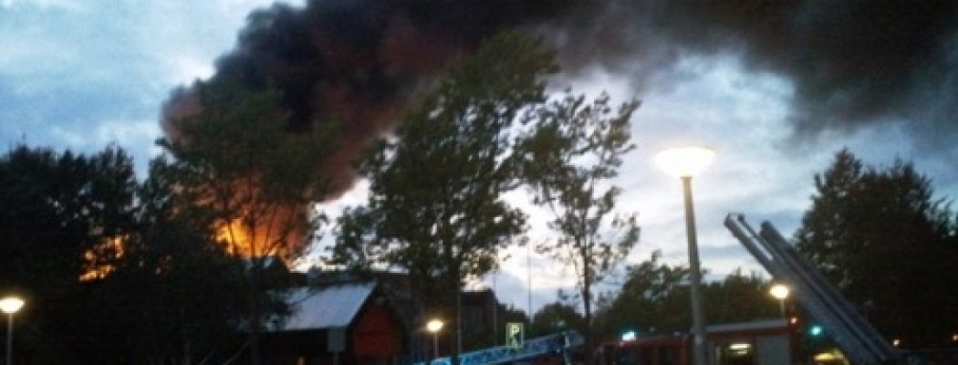 Grote brand in ontmoetingscentrum De Meent in Amstelveen