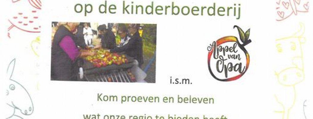 1 september oogstfeest op de Boerenzwalu...