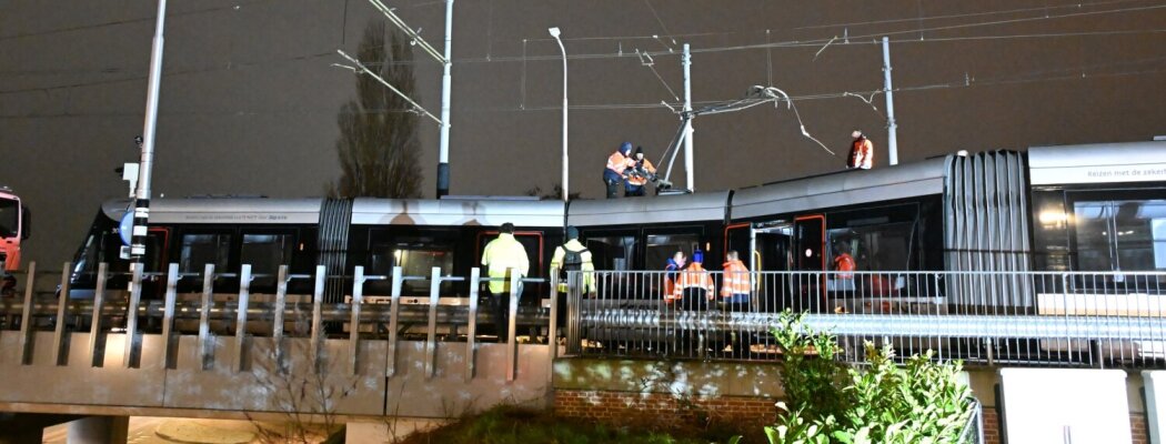 Tram ontspoord in Uithoorn, tramverkeer nog een uur ontregeld