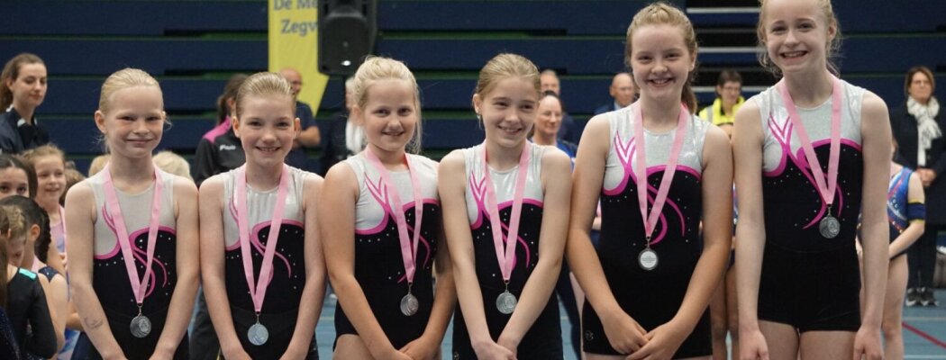 Turnrecreanten GVM’79 behalen zilveren medaille in Utrecht