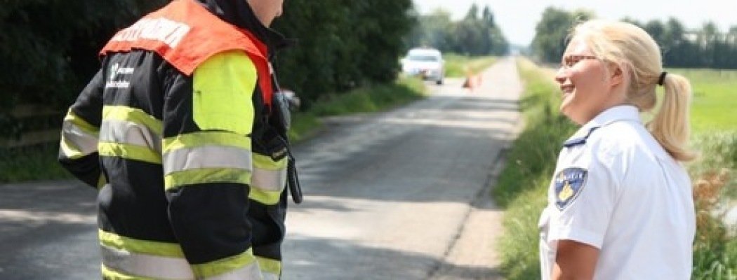 Fietser gewond bij vervuilde weg in Waverveen