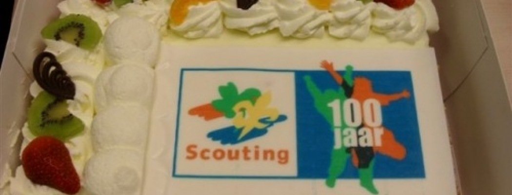 Scouting trakteerde op taart